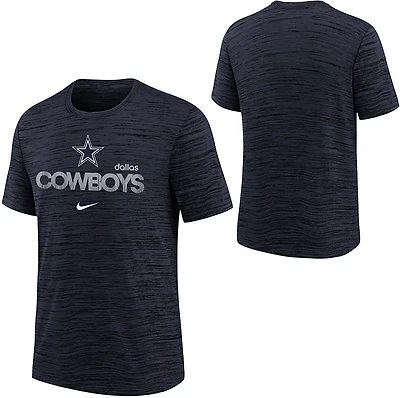 Nike Youth Dallas Cowboys Velocity Short Sleeve T-shirt