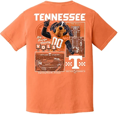 Great State Men's University of Tennessee Campus Poster Graphic T-shirt