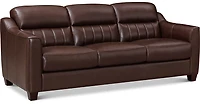 Nolan Genuine Leather Sofa