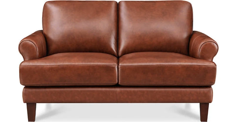 Austra Genuine Leather Loveseat