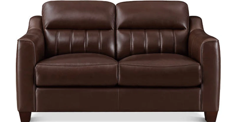 Nolan Genuine Leather Loveseat