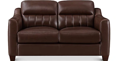 Nolan Genuine Leather Loveseat