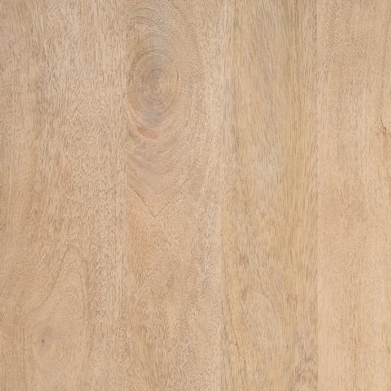 Suri Light Brown Wood W/Glass Doors Arched Curio Cabinet