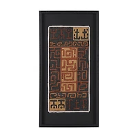 Mud Cloth Tapestry Framed Art Print