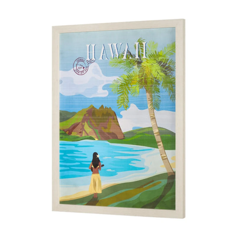 Hawaii Go USA by Mercana Studio Decograph Framed Art Print