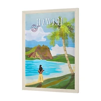 Hawaii Go USA by Mercana Studio Decograph Framed Art Print