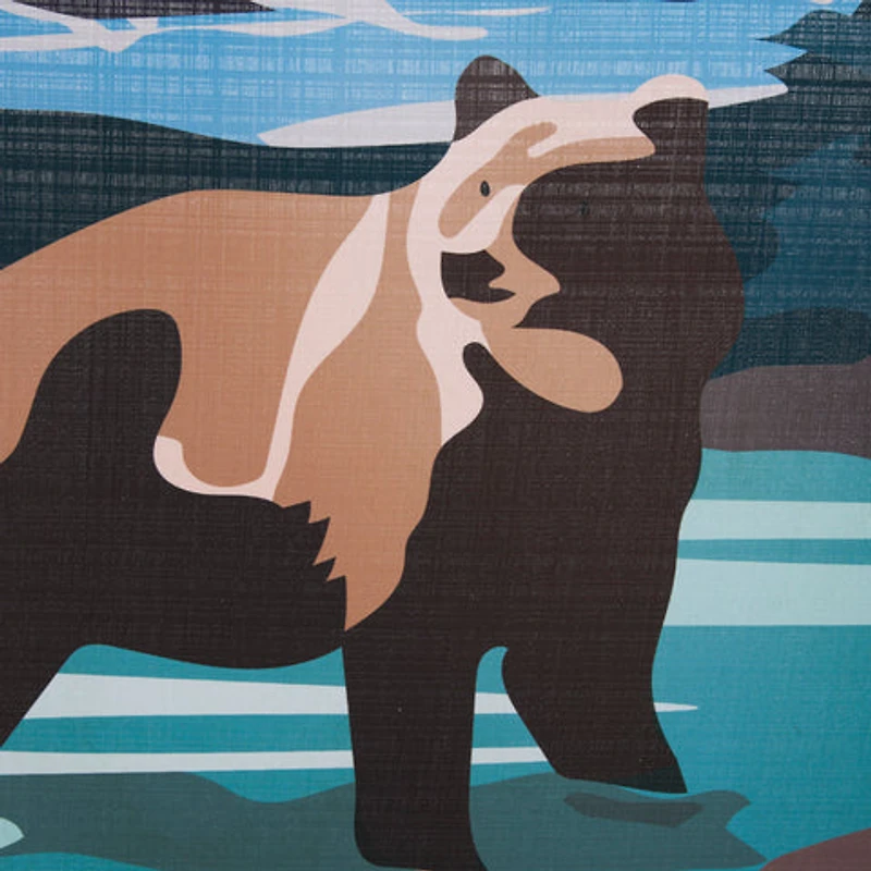 Alaska Go USA by Mercana Studio Decograph Framed Art Print