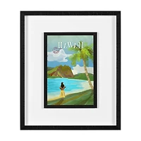 Hawaii Go USA by Mercana Studio Decograph Framed Art Print