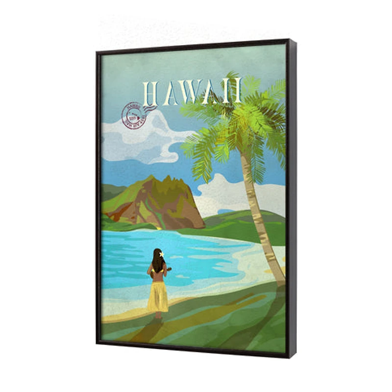 Hawaii Go USA by Mercana Studio Decograph Framed Art Print