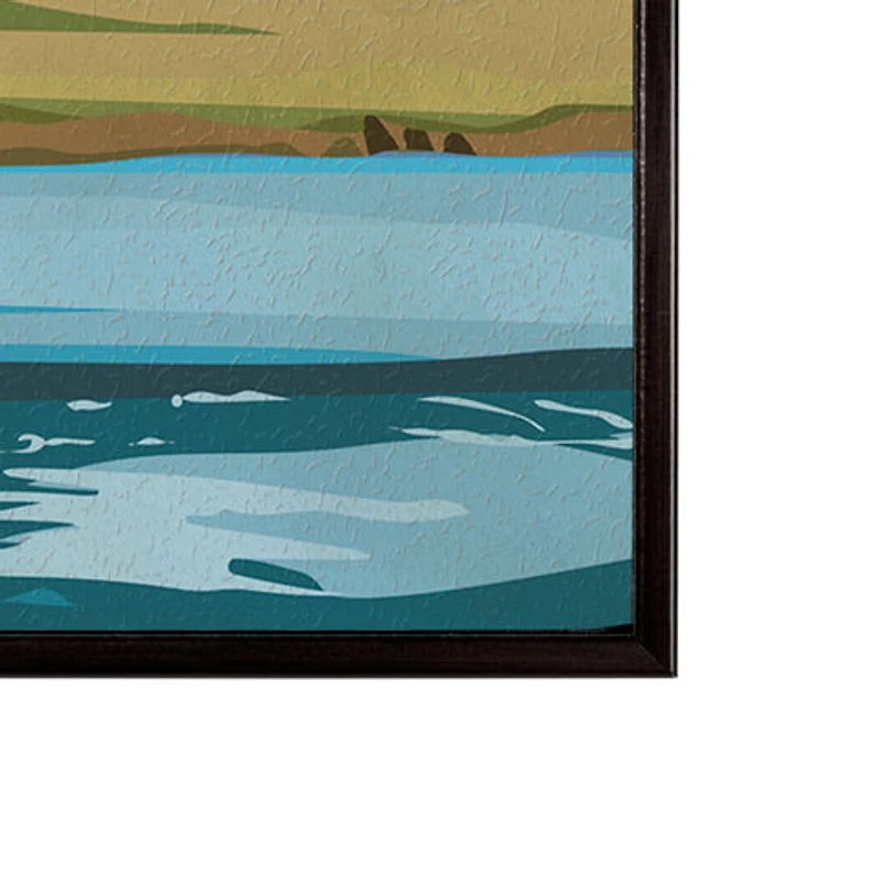 Montana Go USA by Mercana Studio Decograph Framed Art Print