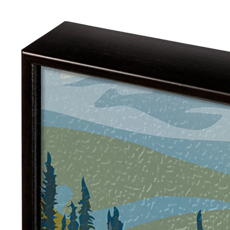 Montana Go USA by Mercana Studio Decograph Framed Art Print