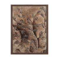 Bronze Beauty II by Studio M a handmade Original Framed 3D Textured Ar