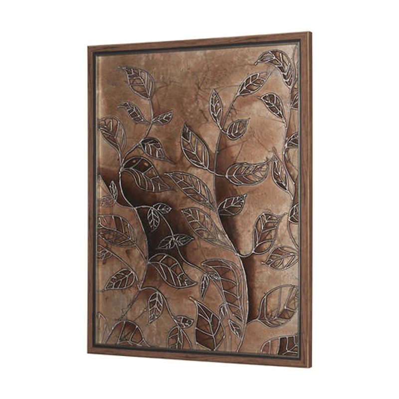 Bronze Beauty II by Studio M a handmade Original Framed 3D Textured Ar