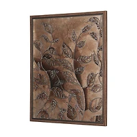 Bronze Beauty II by Studio M a handmade Original Framed 3D Textured Ar