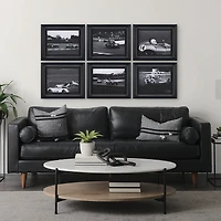 Hand Embellished Framed Photo Art Print Matted under Glass