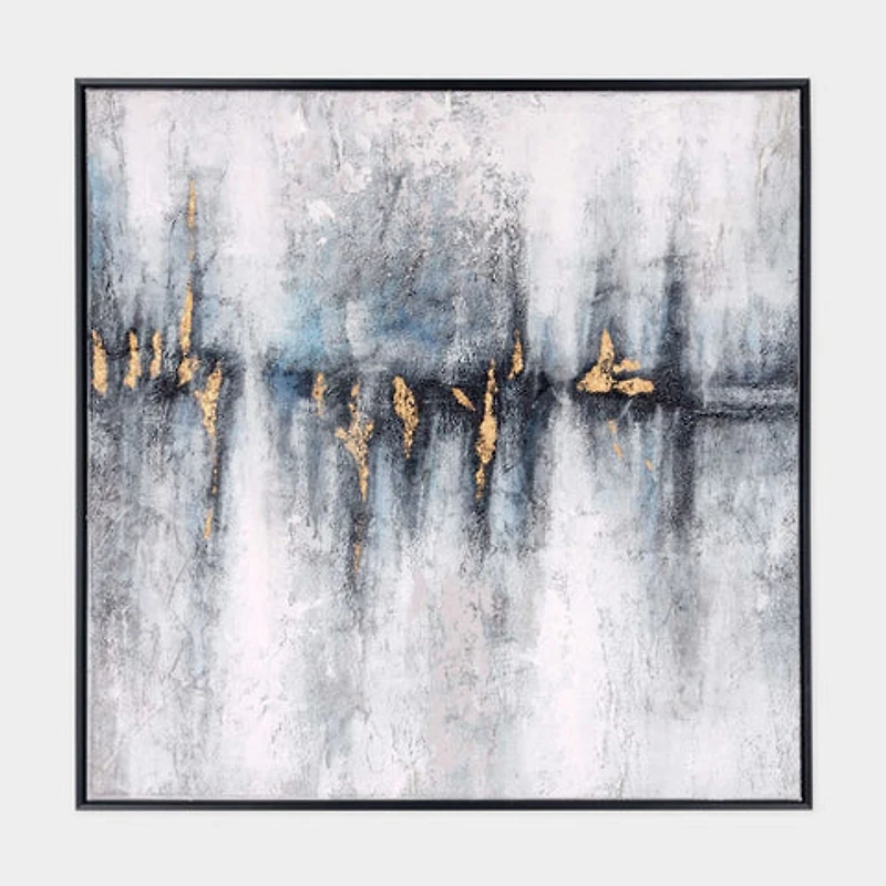 Blushing Facade, Hand Painted Canvas