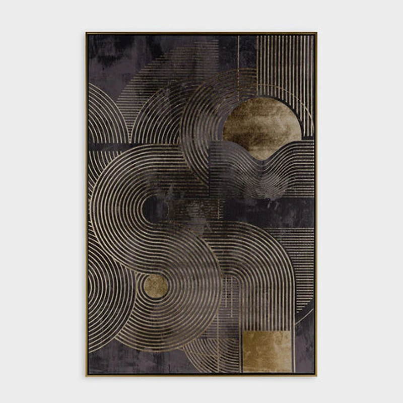 Midnight Radiance, Hand Painted Giclee