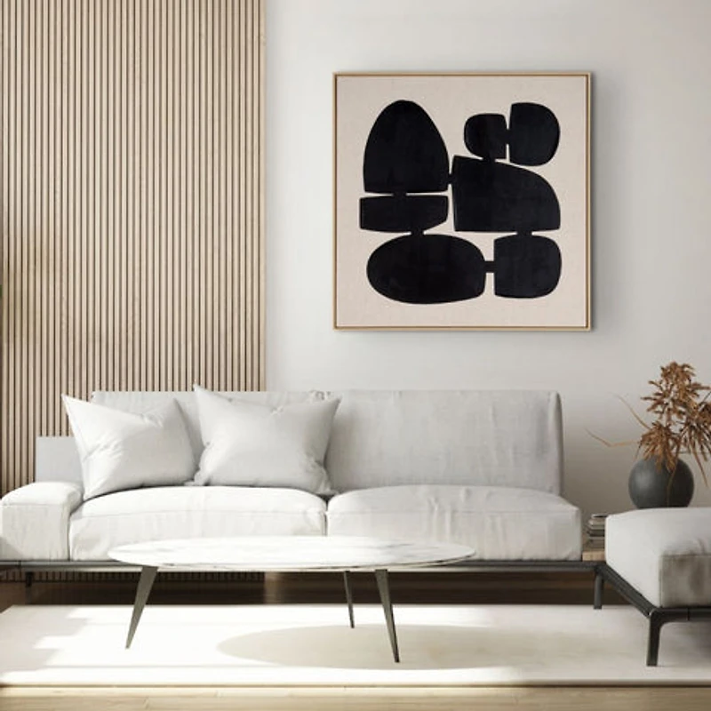 Pillars I, Hand Painted Canvas