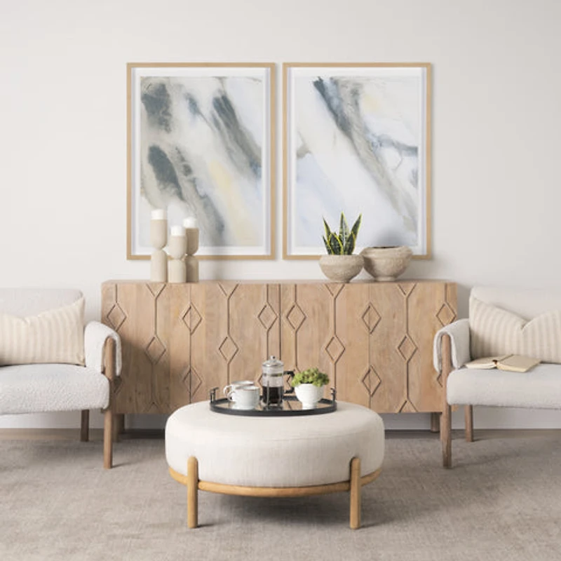 Retreating Tide by Ira Havuka Framed Art Print