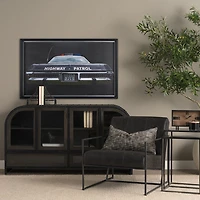 Highway Patrol II by Roland Weber a Hand Embellished Framed Photo Art