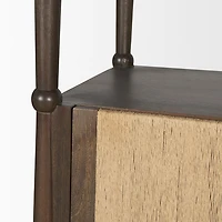 Bondi 2 Door Open Shelving Unit