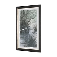 Brook and Willows Textured Framed Artwork