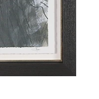Brook and Willows Textured Framed Artwork