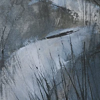 Brook and Willows Textured Framed Artwork