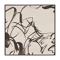 Sculptured Chaos Textured Framed Artwork