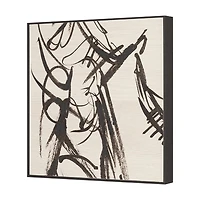 Sculptured Chaos Textured Framed Artwork