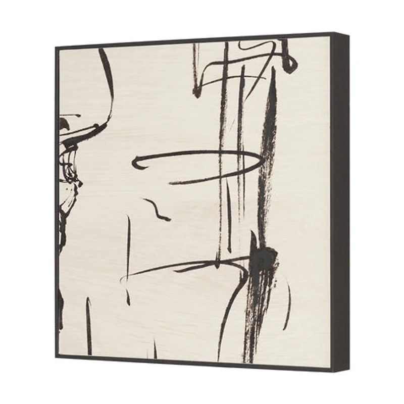 Sculptured Chaos Textured Framed Artwork