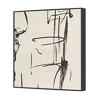 Sculptured Chaos Textured Framed Artwork