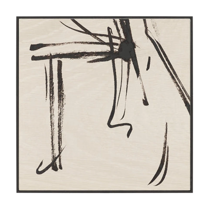 Sculptured Chaos Textured Framed Artwork