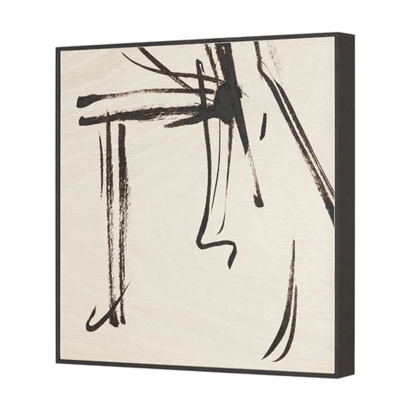 Sculptured Chaos Textured Framed Artwork