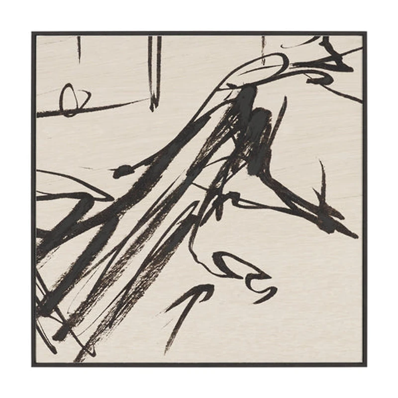 Sculptured Chaos Textured Framed Artwork