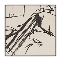 Sculptured Chaos Textured Framed Artwork