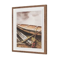 At The Cabin Hand Embelished Framed Artwork