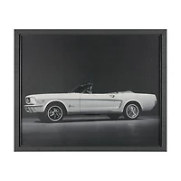 Ford Mustang Convertible 1964 by Tal Paz-Fridman Frame Art Print