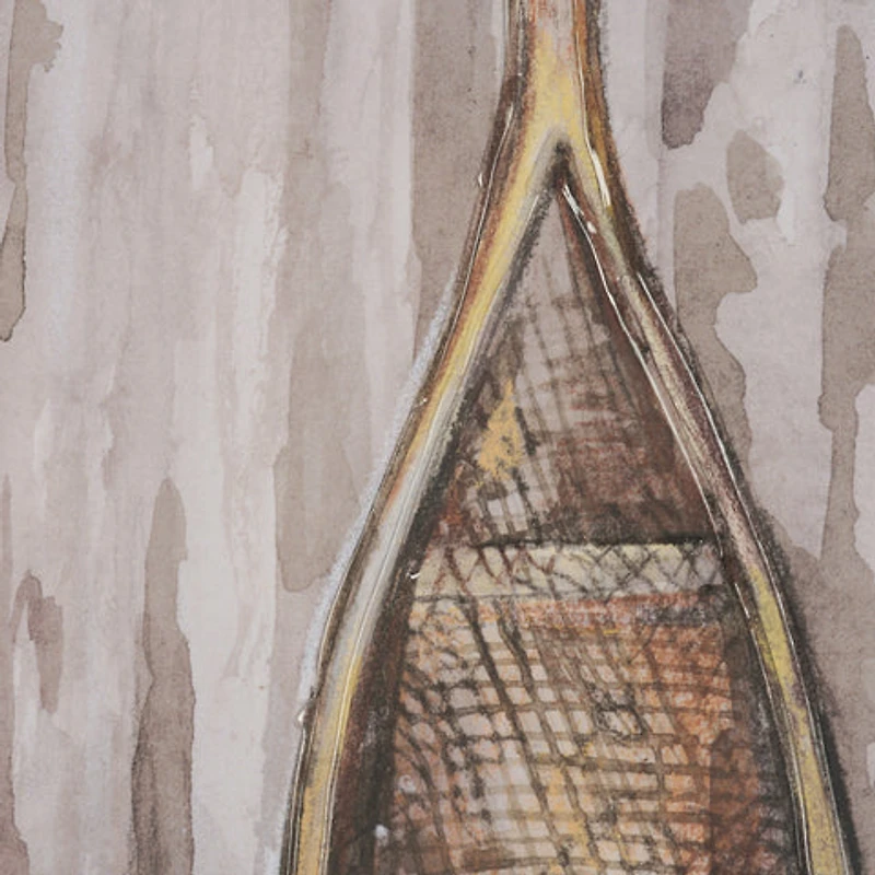 At The Cabin Hand Embelished Framed Artwork