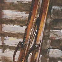 At The Cabin Hand Embelished Framed Artwork