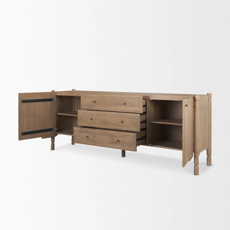 Phil Light Brown Sideboard