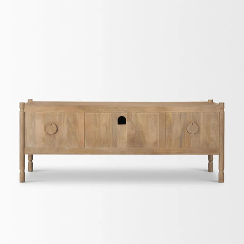 Phil Light Brown Media Console