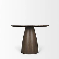 Allyson Round Marble Dining Table
