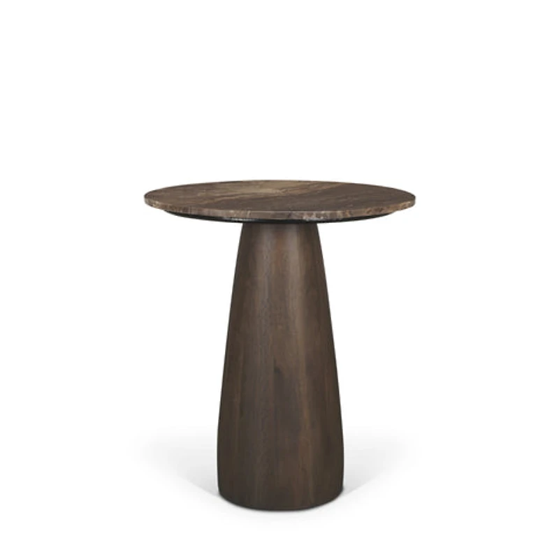 Allyson Round Marble Dining Table