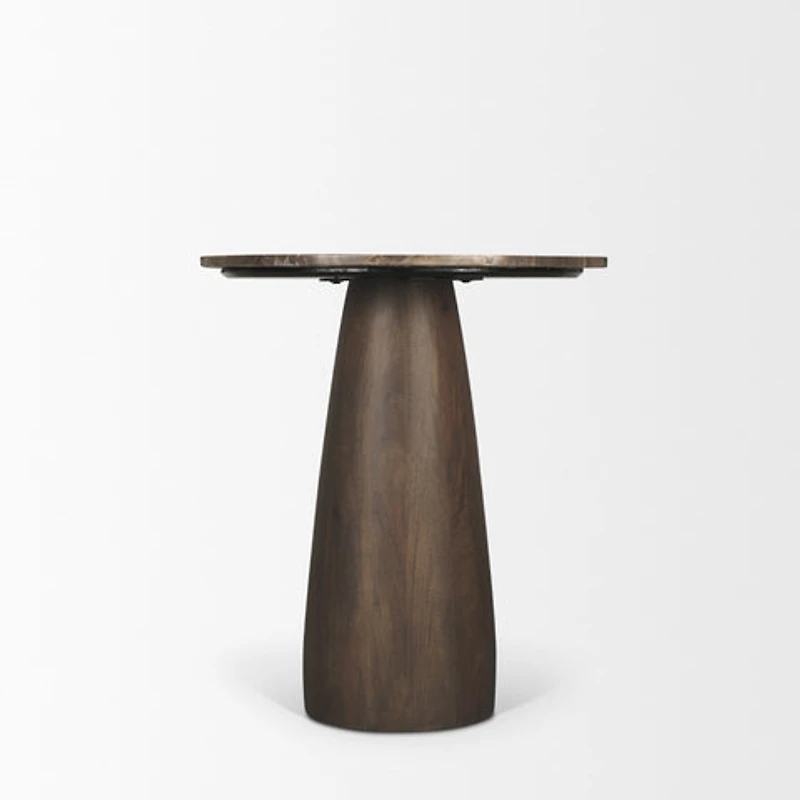 Allyson Round Marble Dining Table