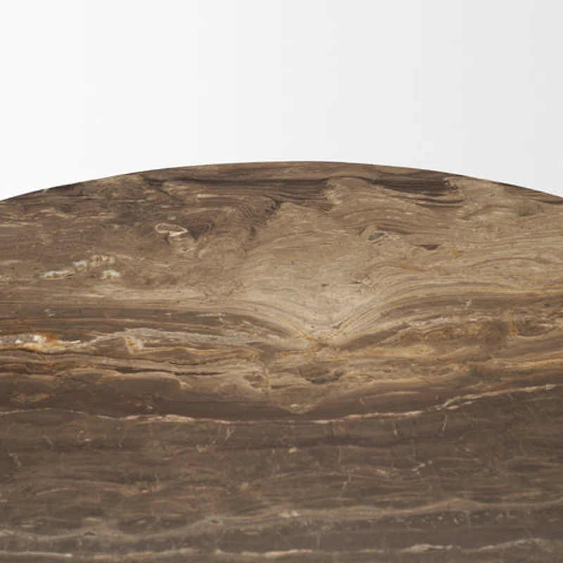 Allyson Round Marble Dining Table