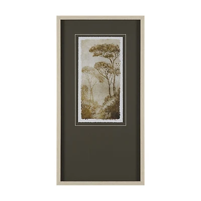 Timeless Vista Hand Embelished Textured Framed Artwork