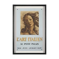 Ephemera L'Art Text Frame Artwork