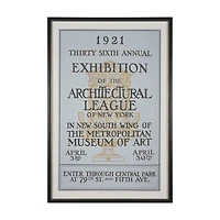 Ephemera Architecture Text Frame Artwork