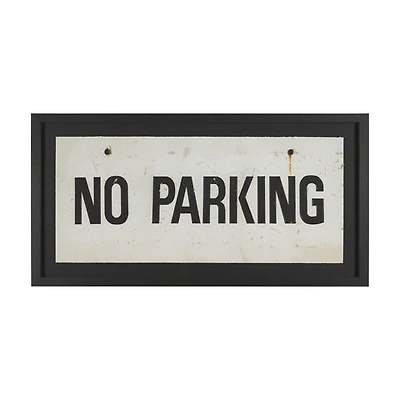 No Parking Framed Artwork